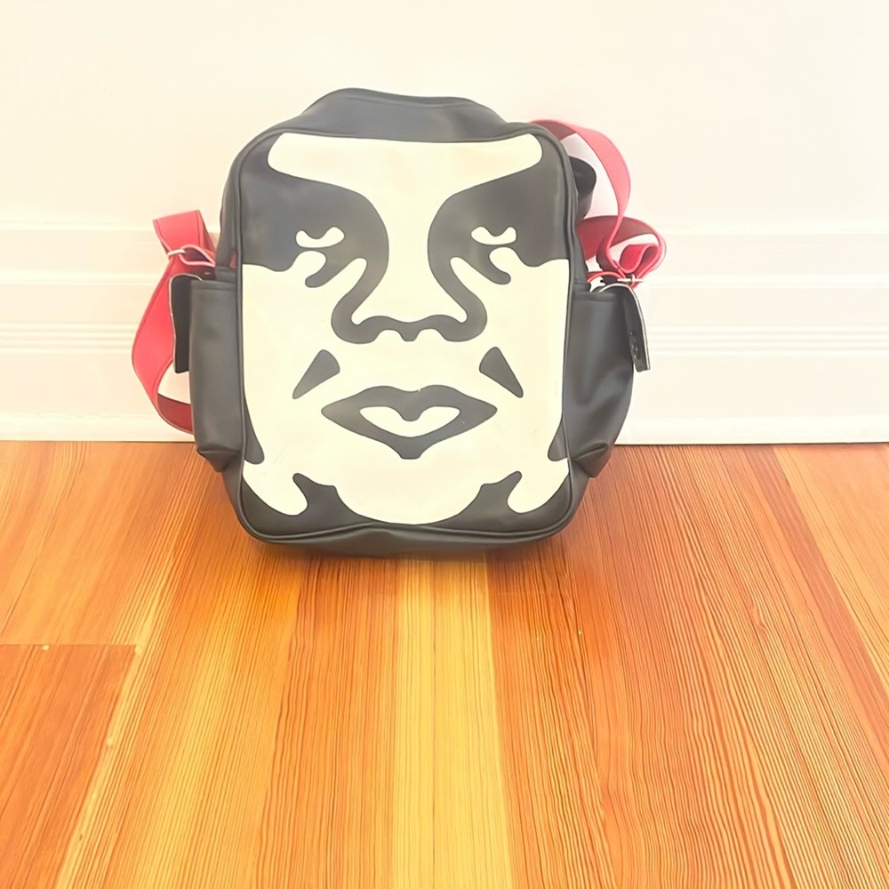Limited edition Shepard Fairey for Paul Frank crossbody bag, vintage c. 2000
